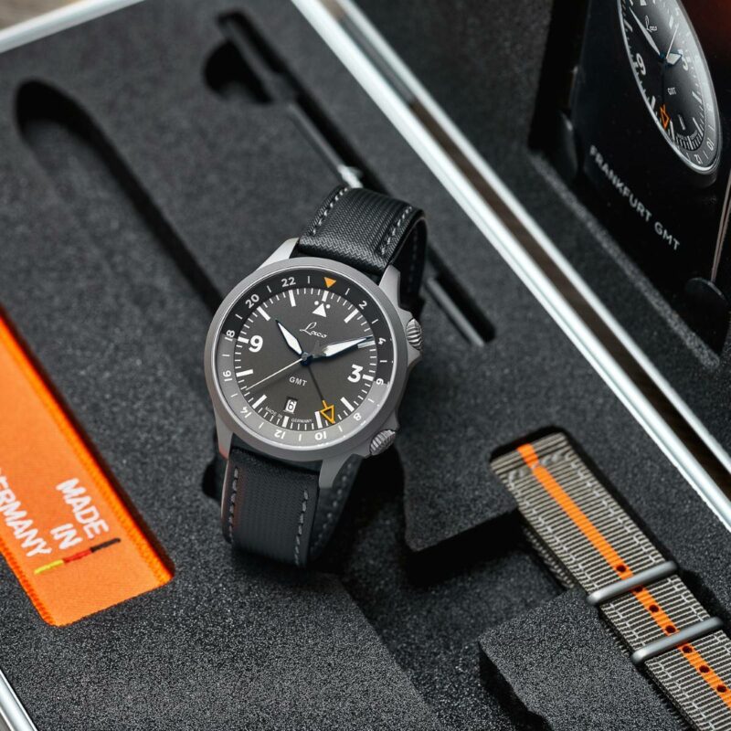 Laco Frankfurt GMT Schwarz - Image 4