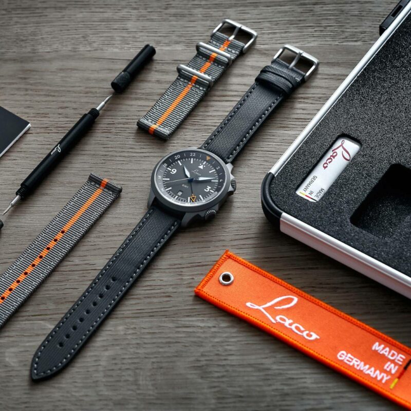 Laco Frankfurt GMT Schwarz - Image 2
