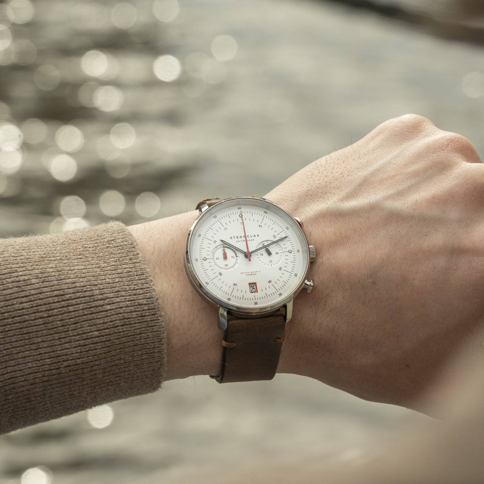 STERNGLAS Hamburg Chrono Silver - Image 2