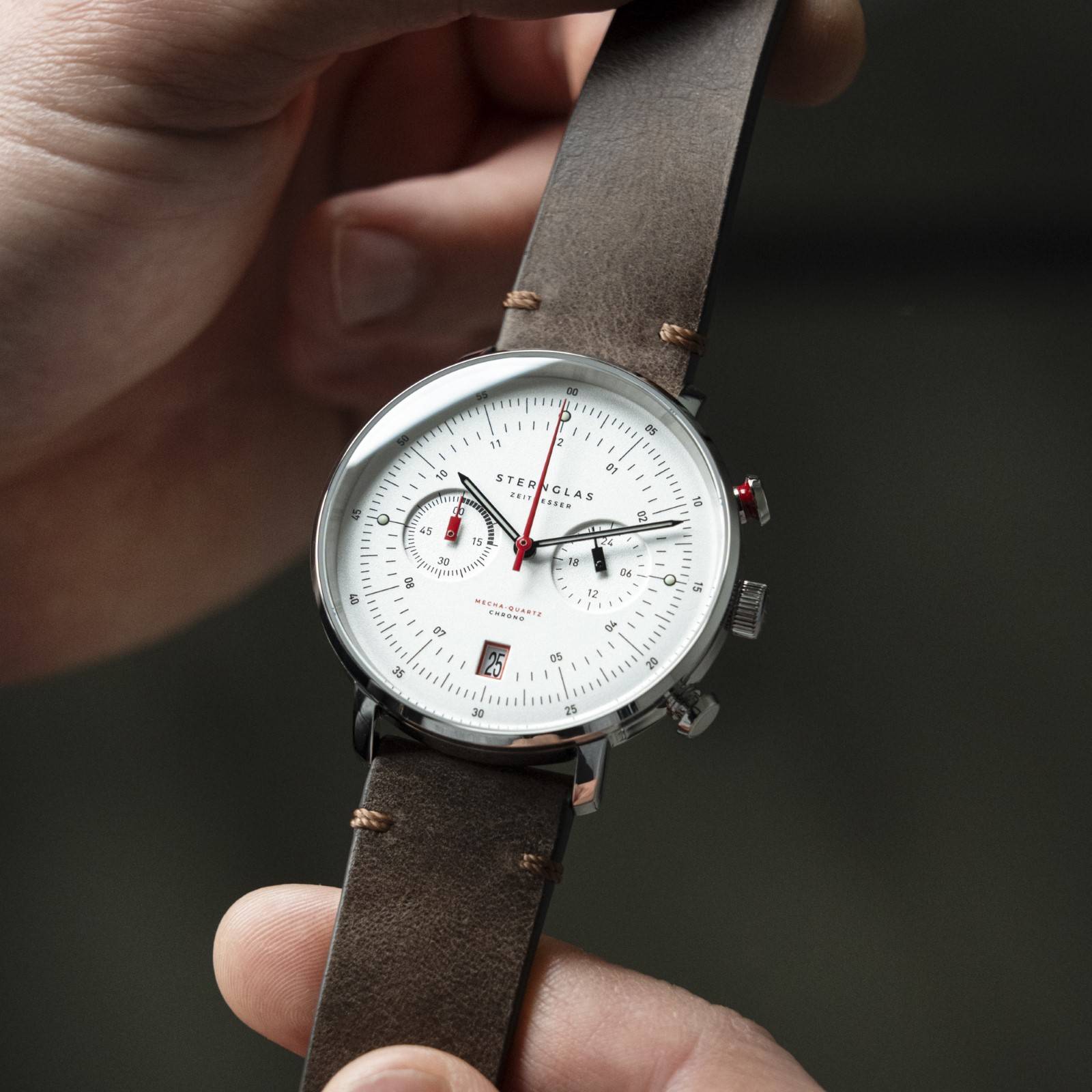 STERNGLAS Hamburg Chrono Silver - Image 5