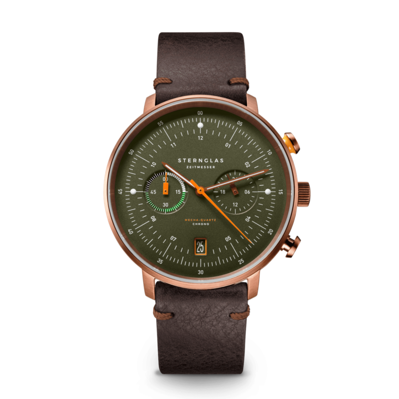STERNGLAS Hamburg Chrono Dark Green