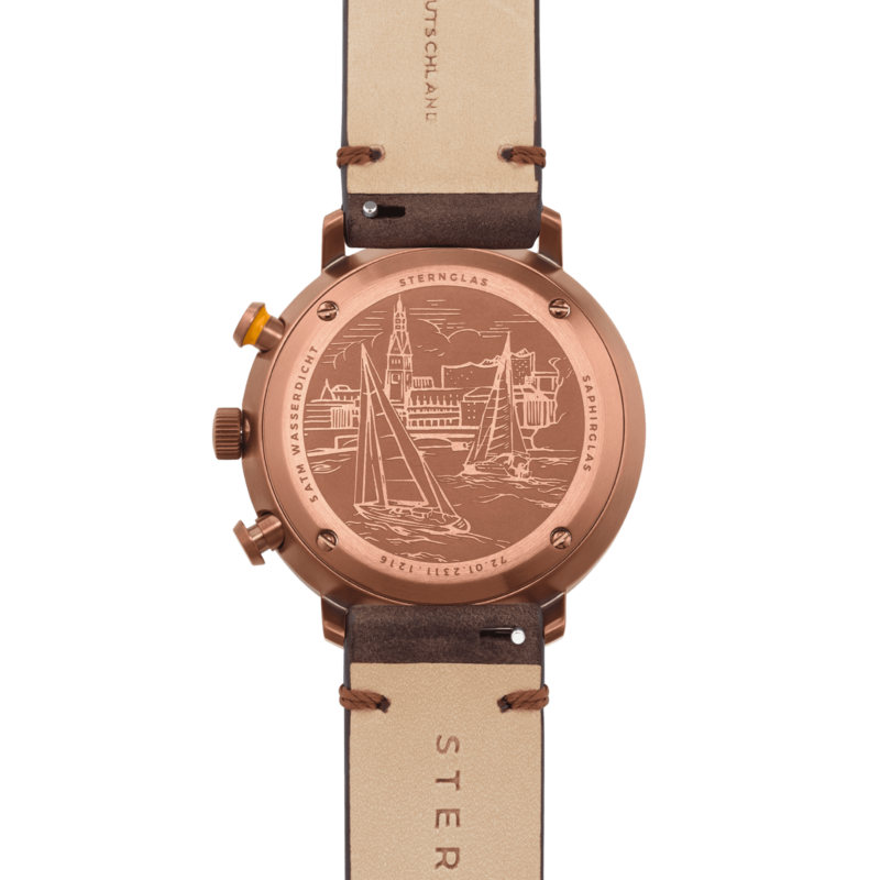 STERNGLAS Hamburg Chrono Dark Green - Image 7