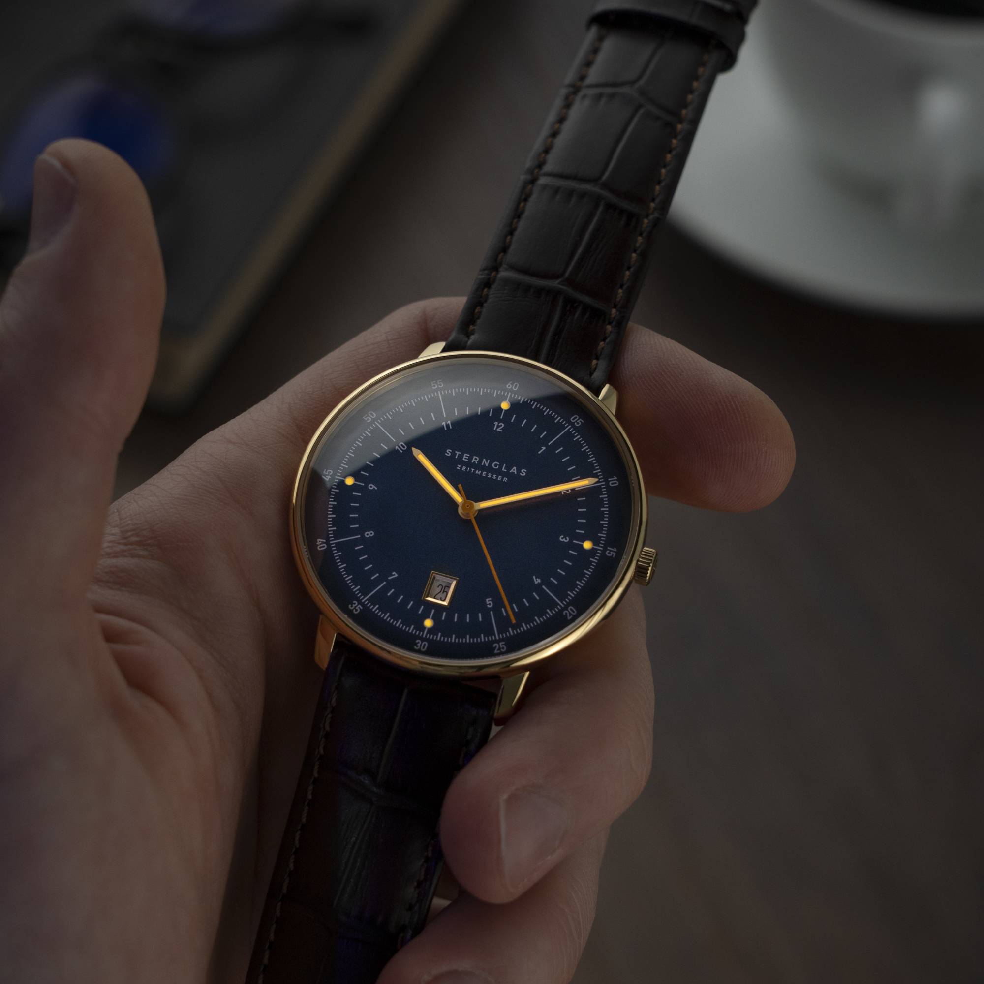 STERNGLAS Hamburg Dark Blue Gold - Image 3