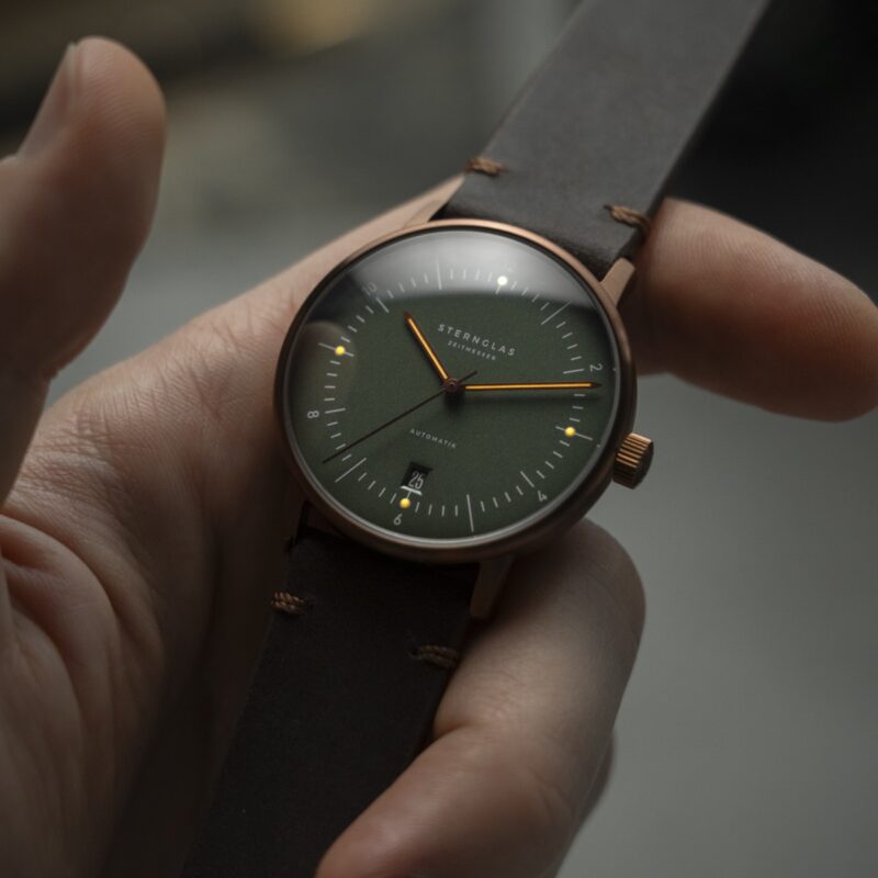 STERNGLAS Naos Automatik Dark Green - Image 5