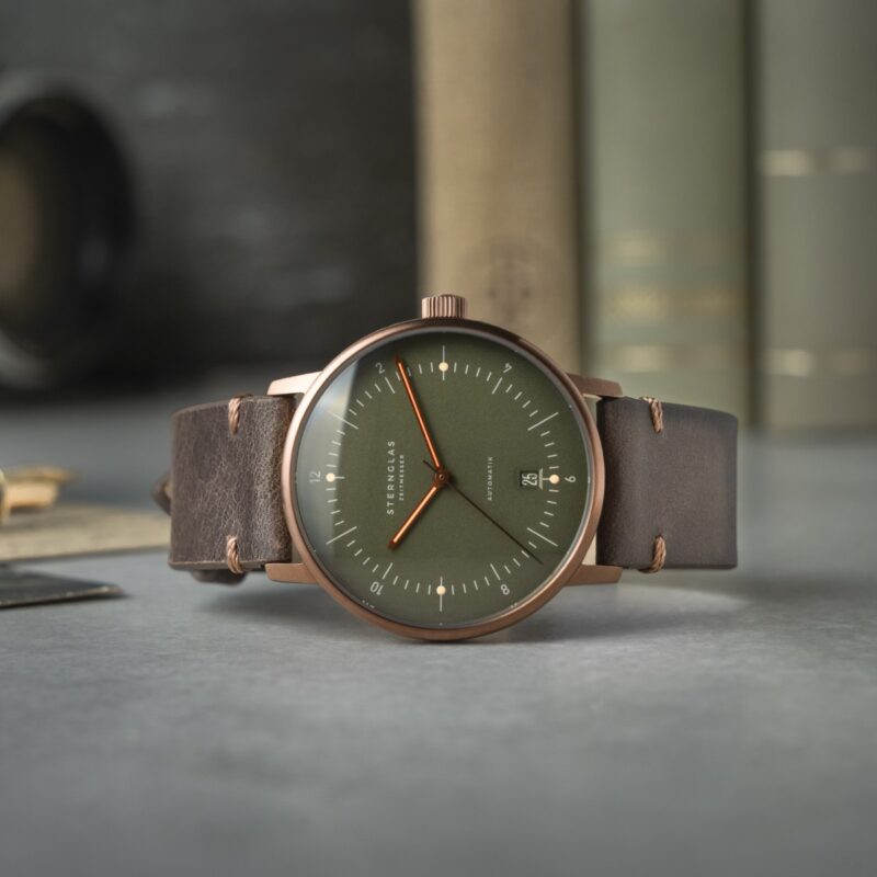 STERNGLAS Naos Automatik Dark Green - Image 4