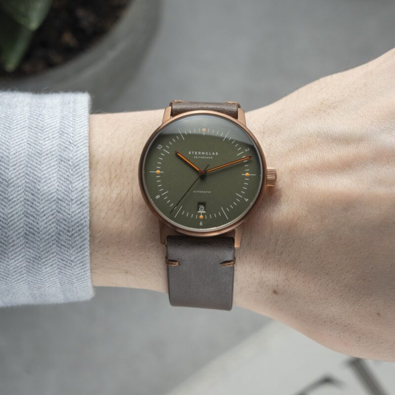 STERNGLAS Naos Automatik Dark Green - Image 2