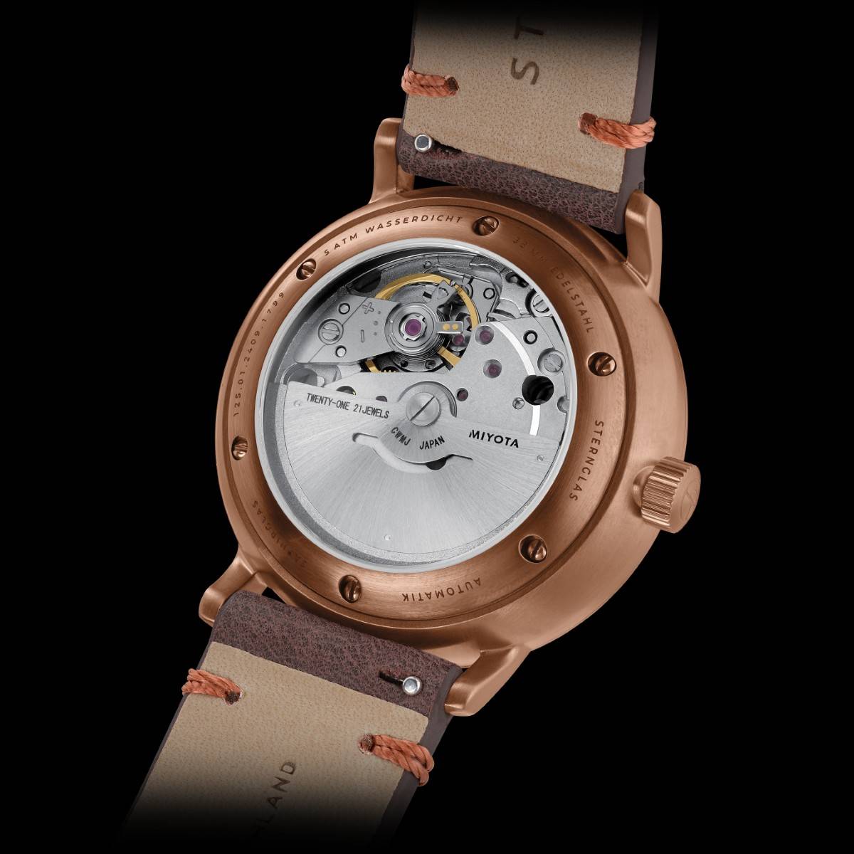 STERNGLAS Naos Automatik Dark Green - Image 8